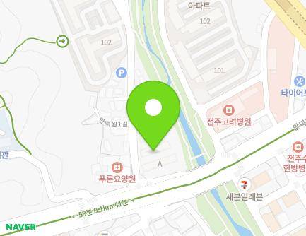 45 Andeogwon 1-gil, Deokjin-gu, Jeonju-si, Jeonbuk-do, Republic of Korea Map