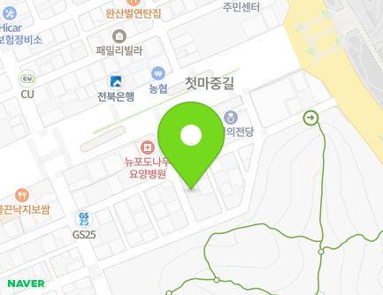 22-4 Dodangsan 4-gil, Deokjin-gu, Jeonju-si, Jeonbuk-do, Republic of Korea Map