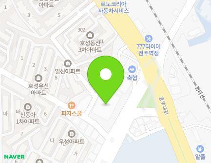 6 Hoseong 1-gil, Deokjin-gu, Jeonju-si, Jeonbuk-do, Republic of Korea Map