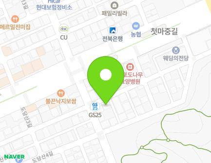8-19 Dodangsan 4-gil, Deokjin-gu, Jeonju-si, Jeonbuk-do, Republic of Korea Map