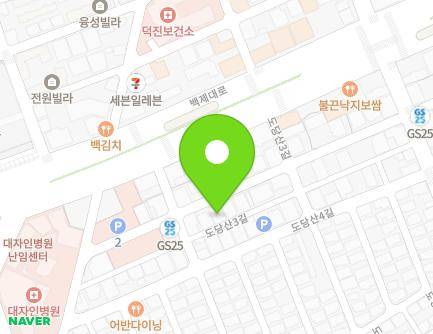 7-4 Dodangsan 2-gil, Deokjin-gu, Jeonju-si, Jeonbuk-do, Republic of Korea Map