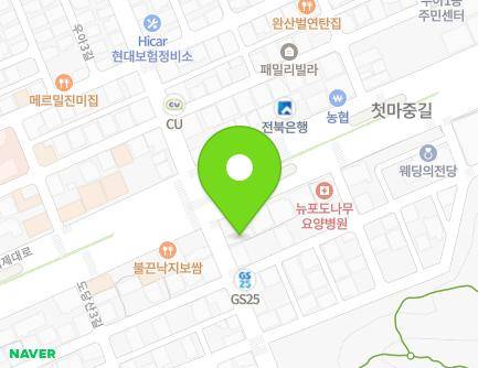 70 Dodangsan-ro, Deokjin-gu, Jeonju-si, Jeonbuk-do, Republic of Korea Map