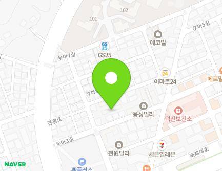 32 Ua 3-gil, Deokjin-gu, Jeonju-si, Jeonbuk-do, Republic of Korea Map