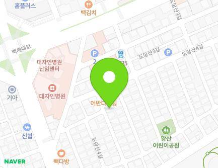 65-3 Dodangsan 4-gil, Deokjin-gu, Jeonju-si, Jeonbuk-do, Republic of Korea Map