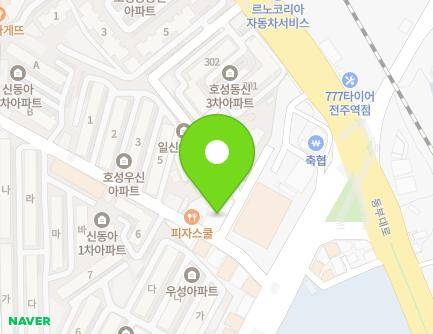 10 Hoseong 1-gil, Deokjin-gu, Jeonju-si, Jeonbuk-do, Republic of Korea Map