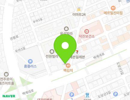 781 Baekje-daero, Deokjin-gu, Jeonju-si, Jeonbuk-do, Republic of Korea Map