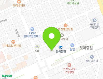 817 Baekje-daero, Deokjin-gu, Jeonju-si, Jeonbuk-do, Republic of Korea Map