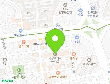 7 Paengnamu 4-gil, Deokjin-gu, Jeonju-si, Jeonbuk-do, Republic of Korea Map