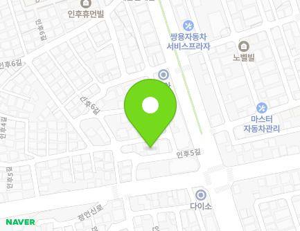 6-3 Inhu 5-gil, Deokjin-gu, Jeonju-si, Jeonbuk-do, Republic of Korea Map