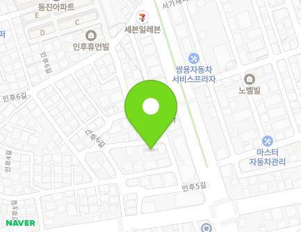 6-11 Inhu 5-gil, Deokjin-gu, Jeonju-si, Jeonbuk-do, Republic of Korea Map