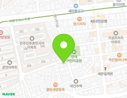 18 Paengnamu 3-gil, Deokjin-gu, Jeonju-si, Jeonbuk-do, Republic of Korea Map