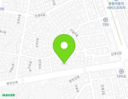 21-4 Inhu 5-gil, Deokjin-gu, Jeonju-si, Jeonbuk-do, Republic of Korea Map