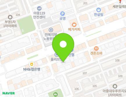 38 Donggajaemi 3-gil, Deokjin-gu, Jeonju-si, Jeonbuk-do, Republic of Korea Map