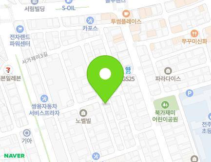 16 Seogajaemi 2-gil, Deokjin-gu, Jeonju-si, Jeonbuk-do, Republic of Korea Map