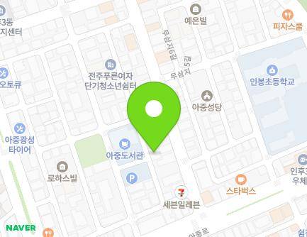 5-5 Musamji 2-gil, Deokjin-gu, Jeonju-si, Jeonbuk-do, Republic of Korea Map