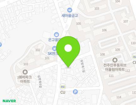 2 Simbangjuk 7-gil, Deokjin-gu, Jeonju-si, Jeonbuk-do, Republic of Korea Map