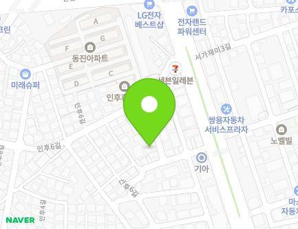 9-6 Inhu 6-gil, Deokjin-gu, Jeonju-si, Jeonbuk-do, Republic of Korea Map
