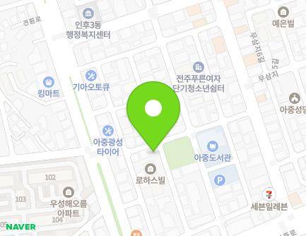 15 Musamji 2-gil, Deokjin-gu, Jeonju-si, Jeonbuk-do, Republic of Korea Map