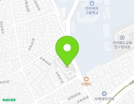 17 Moraenae 6-gil, Deokjin-gu, Jeonju-si, Jeonbuk-do, Republic of Korea Map