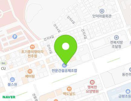 693 Baekje-daero, Deokjin-gu, Jeonju-si, Jeonbuk-do, Republic of Korea Map