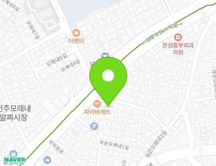 6 Jageunmoraenae 2-gil, Deokjin-gu, Jeonju-si, Jeonbuk-do, Republic of Korea Map