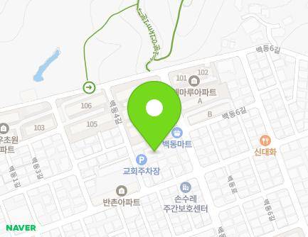 25 Baekdong 5-gil, Deokjin-gu, Jeonju-si, Jeonbuk-do, Republic of Korea Map