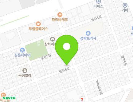 20-2 Myeongju 5-gil, Deokjin-gu, Jeonju-si, Jeonbuk-do, Republic of Korea Map