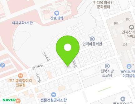 9-6 Geonji 4-gil, Deokjin-gu, Jeonju-si, Jeonbuk-do, Republic of Korea Map