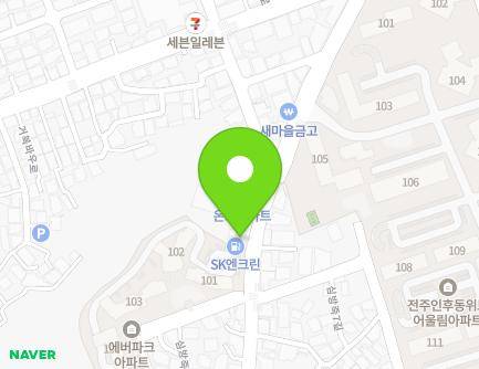 63 Simbangjuk-ro, Deokjin-gu, Jeonju-si, Jeonbuk-do, Republic of Korea Map