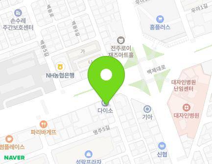 758 Baekje-daero, Deokjin-gu, Jeonju-si, Jeonbuk-do, Republic of Korea Map