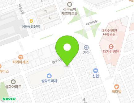 12 Myeongju 6-gil, Deokjin-gu, Jeonju-si, Jeonbuk-do, Republic of Korea Map
