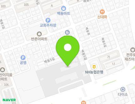 741 Baekje-daero, Deokjin-gu, Jeonju-si, Jeonbuk-do, Republic of Korea Map