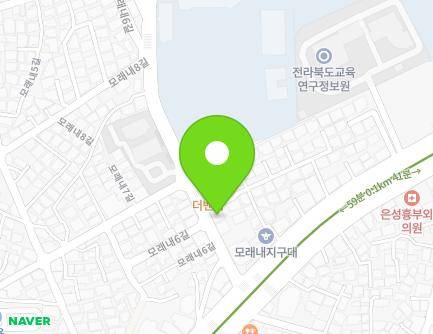 8 Moraenae 6-gil, Deokjin-gu, Jeonju-si, Jeonbuk-do, Republic of Korea Map