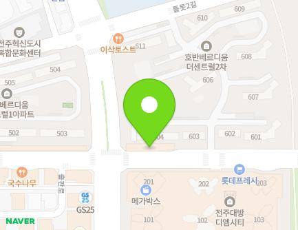 61 Chulpan-ro, Deokjin-gu, Jeonju-si, Jeonbuk-do, Republic of Korea Map