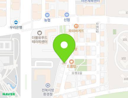 14 Ojeong 1-gil, Deokjin-gu, Jeonju-si, Jeonbuk-do, Republic of Korea Map