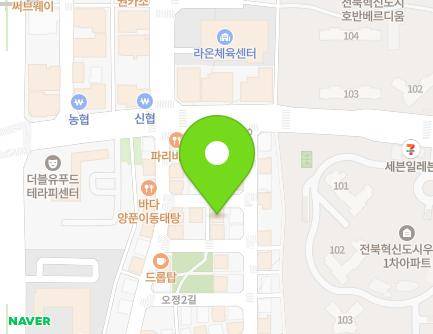10-1 Ojeong 2-gil, Deokjin-gu, Jeonju-si, Jeonbuk-do, Republic of Korea Map
