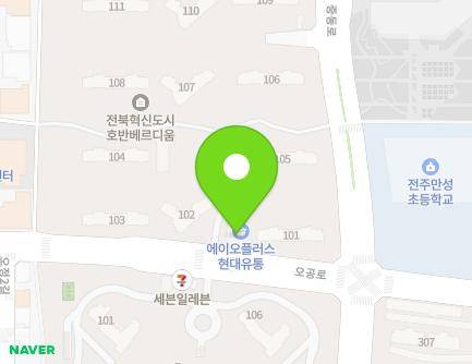 73 Ogong-ro, Deokjin-gu, Jeonju-si, Jeonbuk-do, Republic of Korea Map