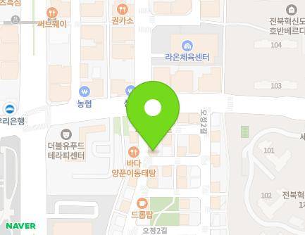 7 Ojeong 1-gil, Deokjin-gu, Jeonju-si, Jeonbuk-do, Republic of Korea Map