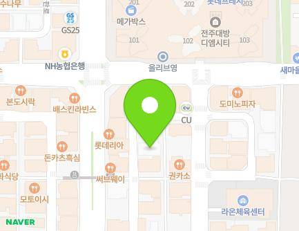 33-16 Ogong-ro, Deokjin-gu, Jeonju-si, Jeonbuk-do, Republic of Korea Map