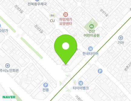 4 Geonsan 1-gil, Deokjin-gu, Jeonju-si, Jeonbuk-do, Republic of Korea Map