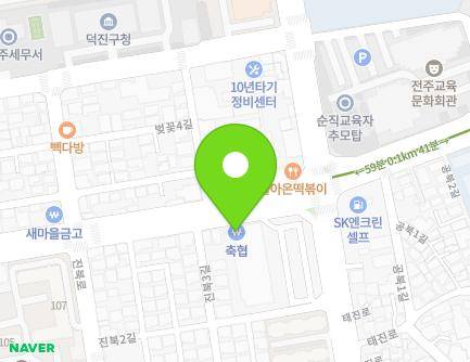 77 Taejin-ro, Deokjin-gu, Jeonju-si, Jeonbuk-do, Republic of Korea Map