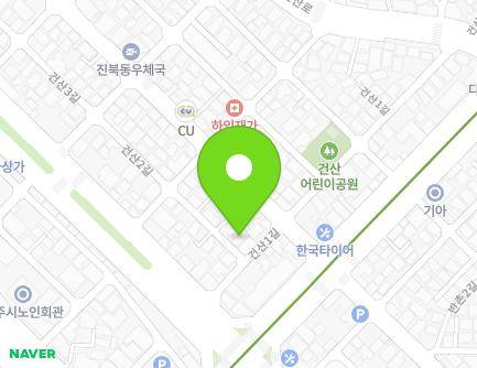 7-2 Geonsan 1-gil, Deokjin-gu, Jeonju-si, Jeonbuk-do, Republic of Korea Map