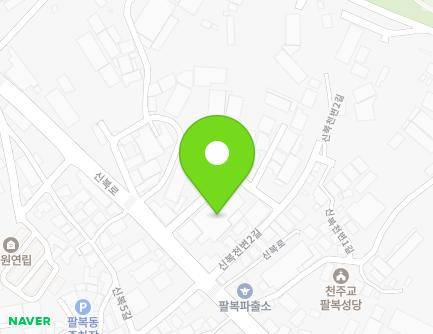 66 Sinbok-ro, Deokjin-gu, Jeonju-si, Jeonbuk-do, Republic of Korea Map