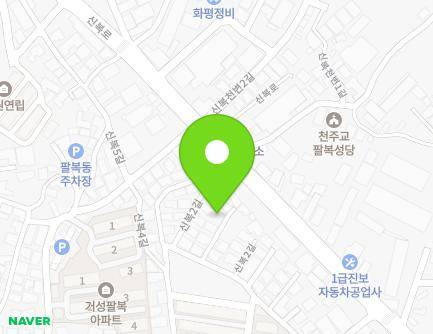 36-5 Sinbok 2-gil, Deokjin-gu, Jeonju-si, Jeonbuk-do, Republic of Korea Map