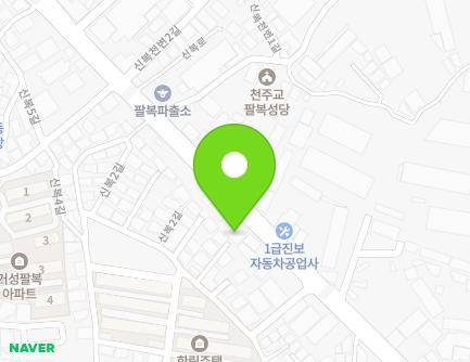 45 Sinbok-ro, Deokjin-gu, Jeonju-si, Jeonbuk-do, Republic of Korea Map