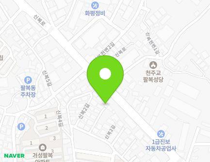 36-9 Sinbok 2-gil, Deokjin-gu, Jeonju-si, Jeonbuk-do, Republic of Korea Map