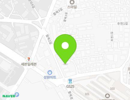 7-5 Palbok 1-gil, Deokjin-gu, Jeonju-si, Jeonbuk-do, Republic of Korea Map