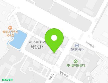41-3 Unam-ro, Deokjin-gu, Jeonju-si, Jeonbuk-do, Republic of Korea Map