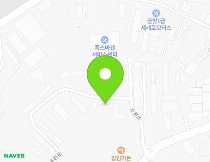 47-17 Chucheon-ro, Deokjin-gu, Jeonju-si, Jeonbuk-do, Republic of Korea Map