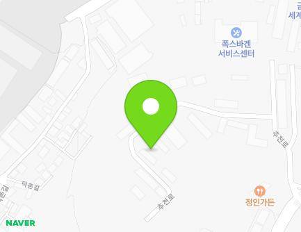 47-24 Chucheon-ro, Deokjin-gu, Jeonju-si, Jeonbuk-do, Republic of Korea Map